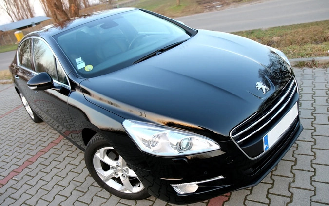 Peugeot 508 cena 37800 przebieg: 199000, rok produkcji 2014 z Oława małe 407